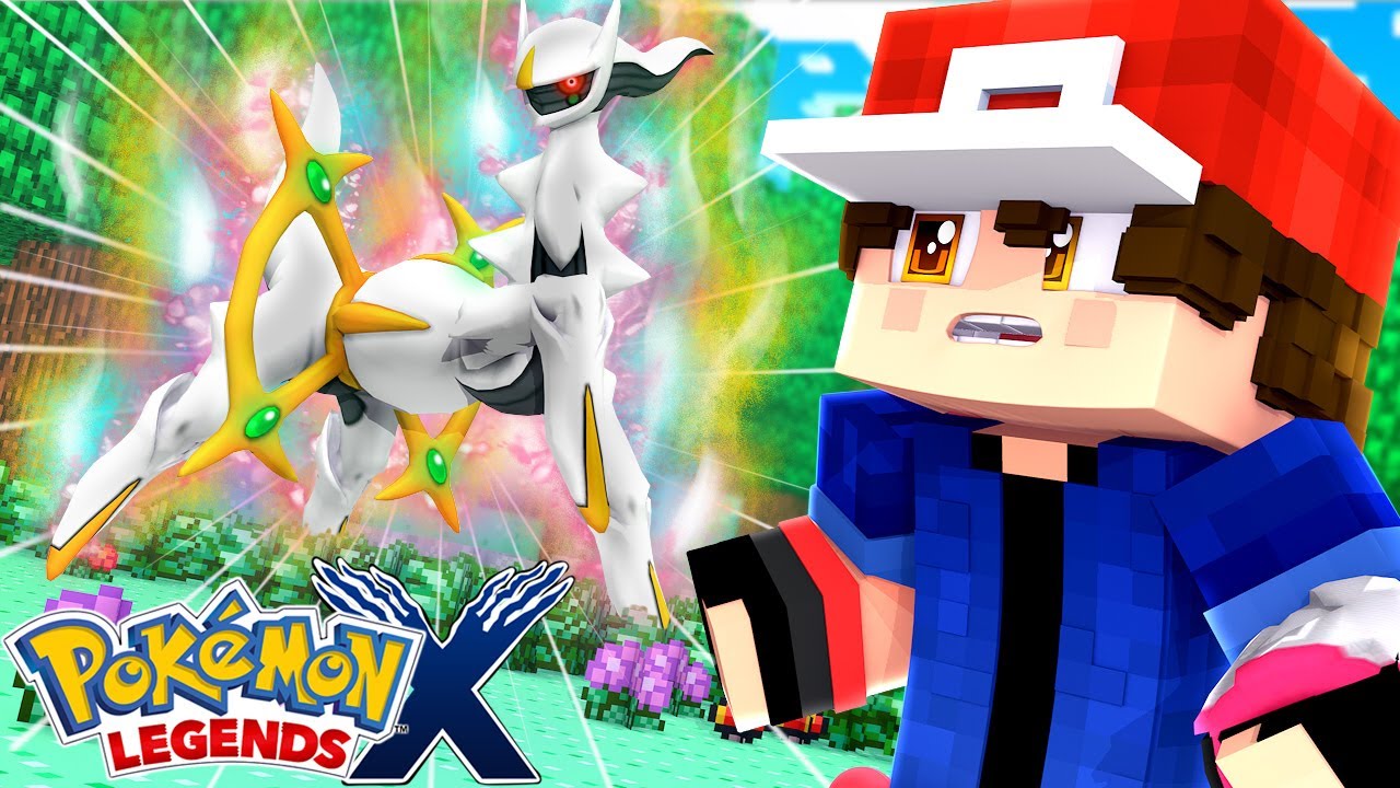 Minecraft Pokemon X LEGENDS - TREVOR CAPTURA O PODEROSO ARCEUS ! O dEUS POKÉMON ! EP 14
