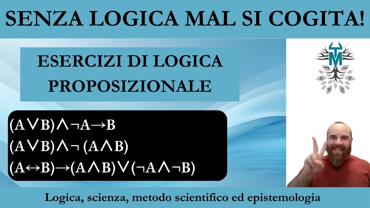2. Esercizi di logica - Logica proposizionale
