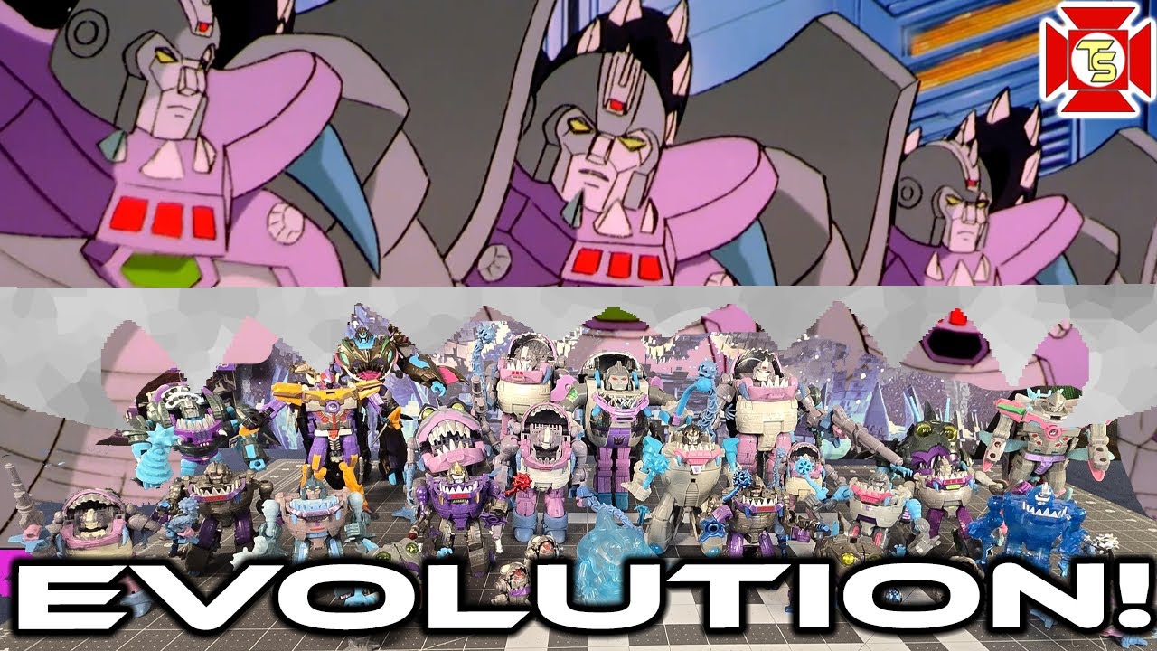 TRANSFORMERS: EVOLUTION of the SHARKTICONS (1986 to SS86)