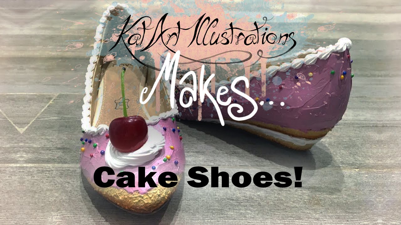 How To Make CAKE SHOES!
