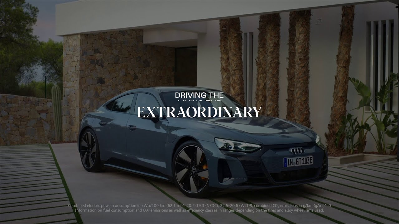 Driving the Extraordinary - New Audi RS e-tron GT & Somium Villa