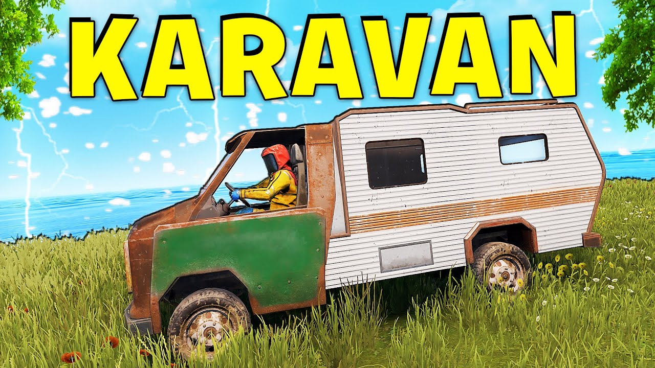 HARİKA KARAVANDA YAŞAYARAK 9 TANE RAİD ATTIK ! (MUHTEŞEM GELİŞİM) Rust Türkçe Film