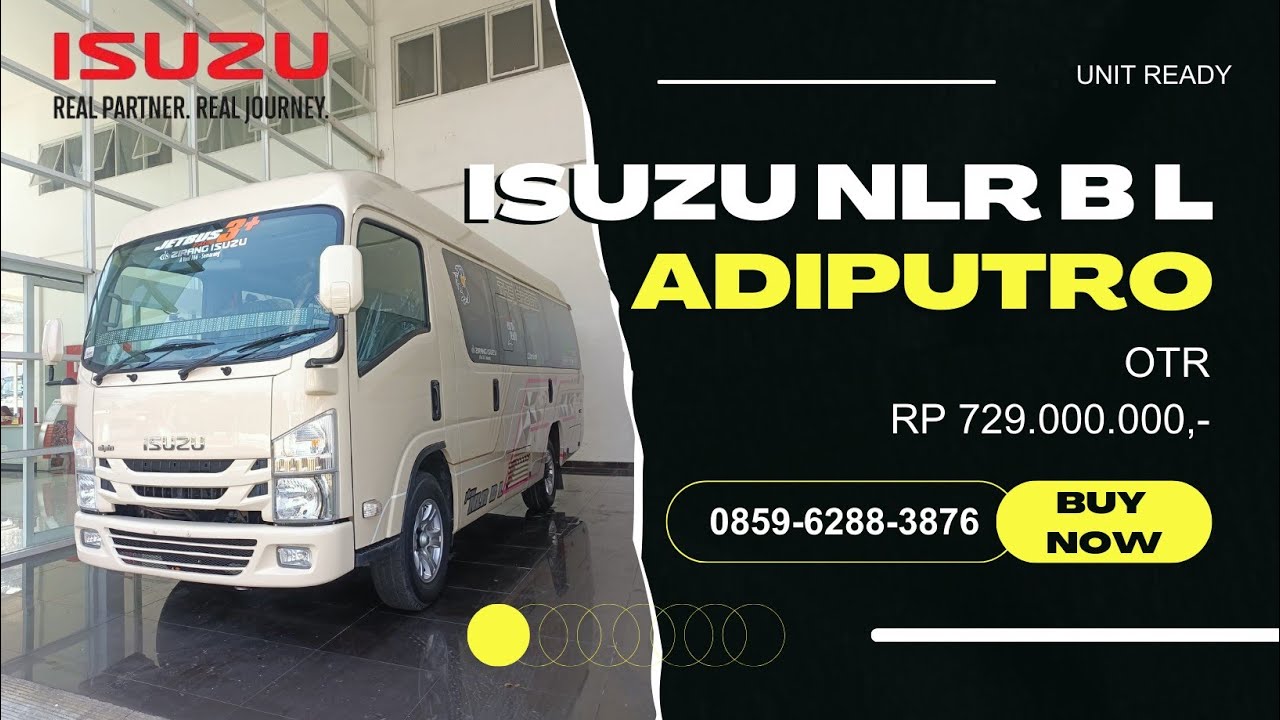 READY UNIT ISUZU ELF NLR B L E-4 KAROSERI ADIPUTRO