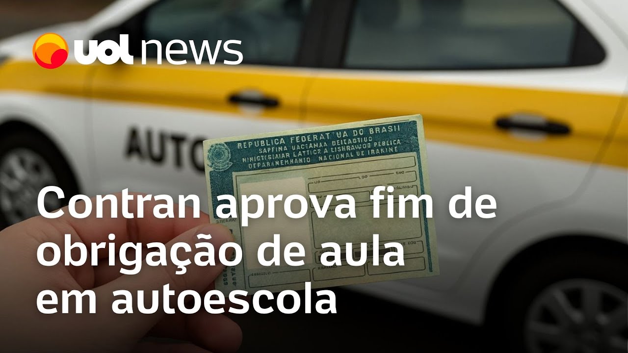 Contran aprova resolução que acaba com obrigação de aula em autoescola