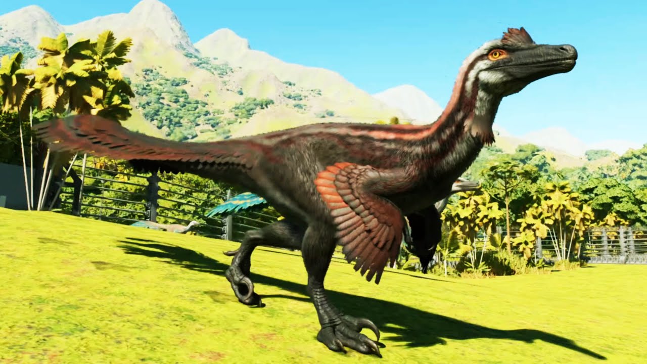 Jurassic World Evolution 3 - Austroraptor Gameplay (PS5 UHD) [4K30FPS]