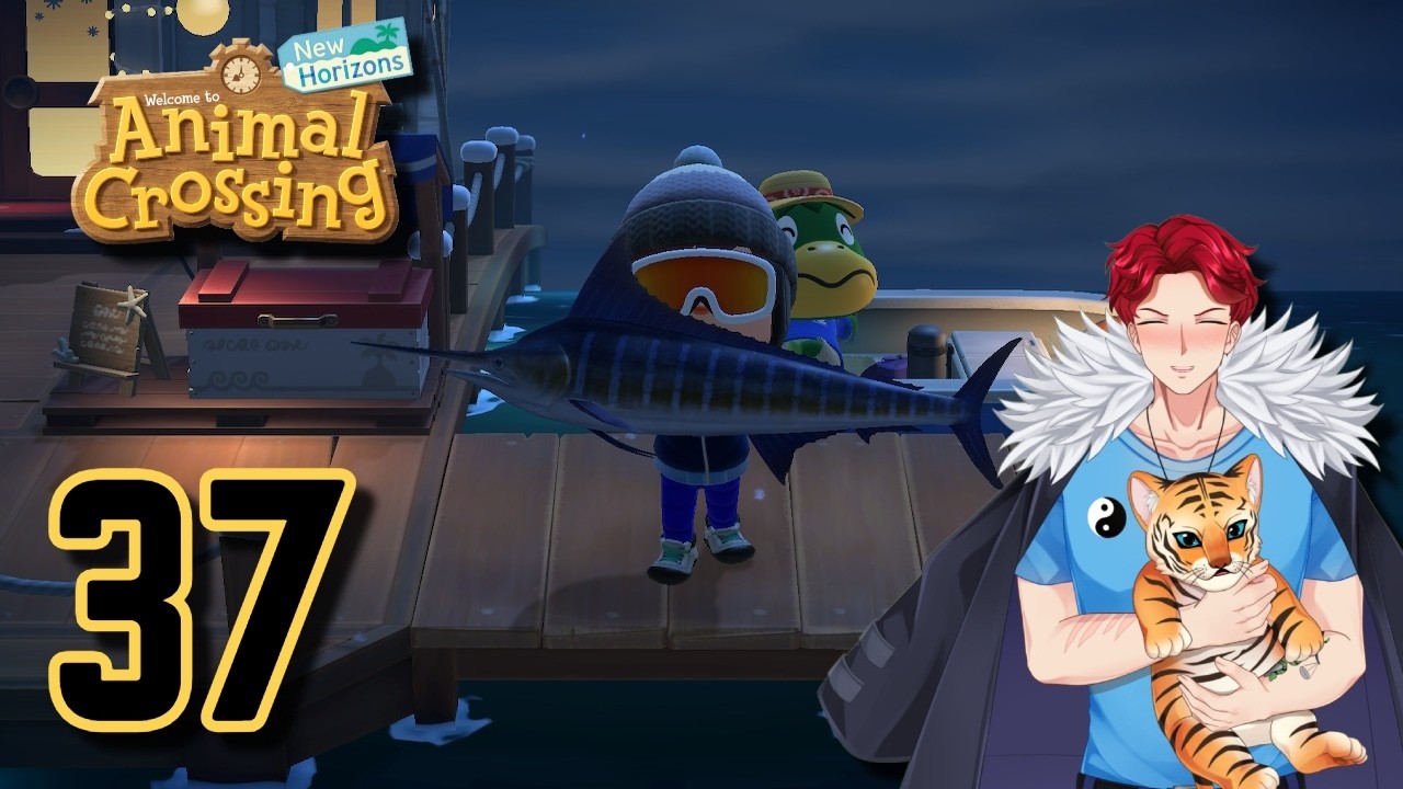 Catching Fish For CJ! - Animal Crossing New Horizons Part 37