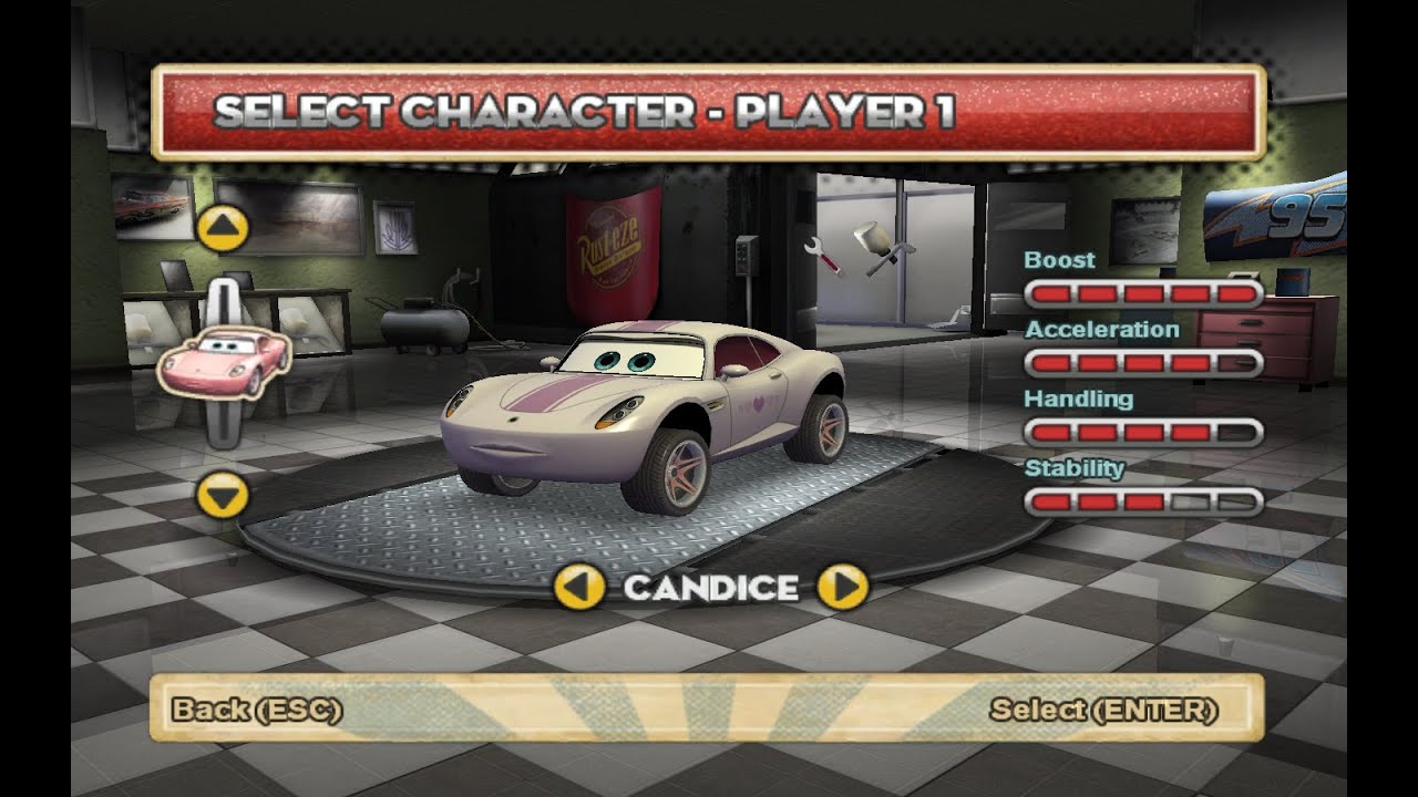 Cars Mater National SuperDrive Edition: Candice | Radiator Springs GP