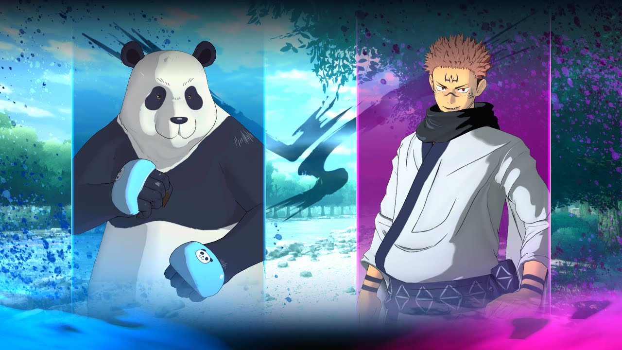 Cortar Panda vs Sukuna - Jujutsu Kaisen: Cursed Clash