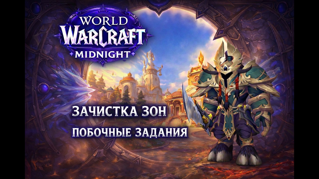 🌙 Продолжаем путешествие🌌World of Warcraft: Midnight ⚔️1.8