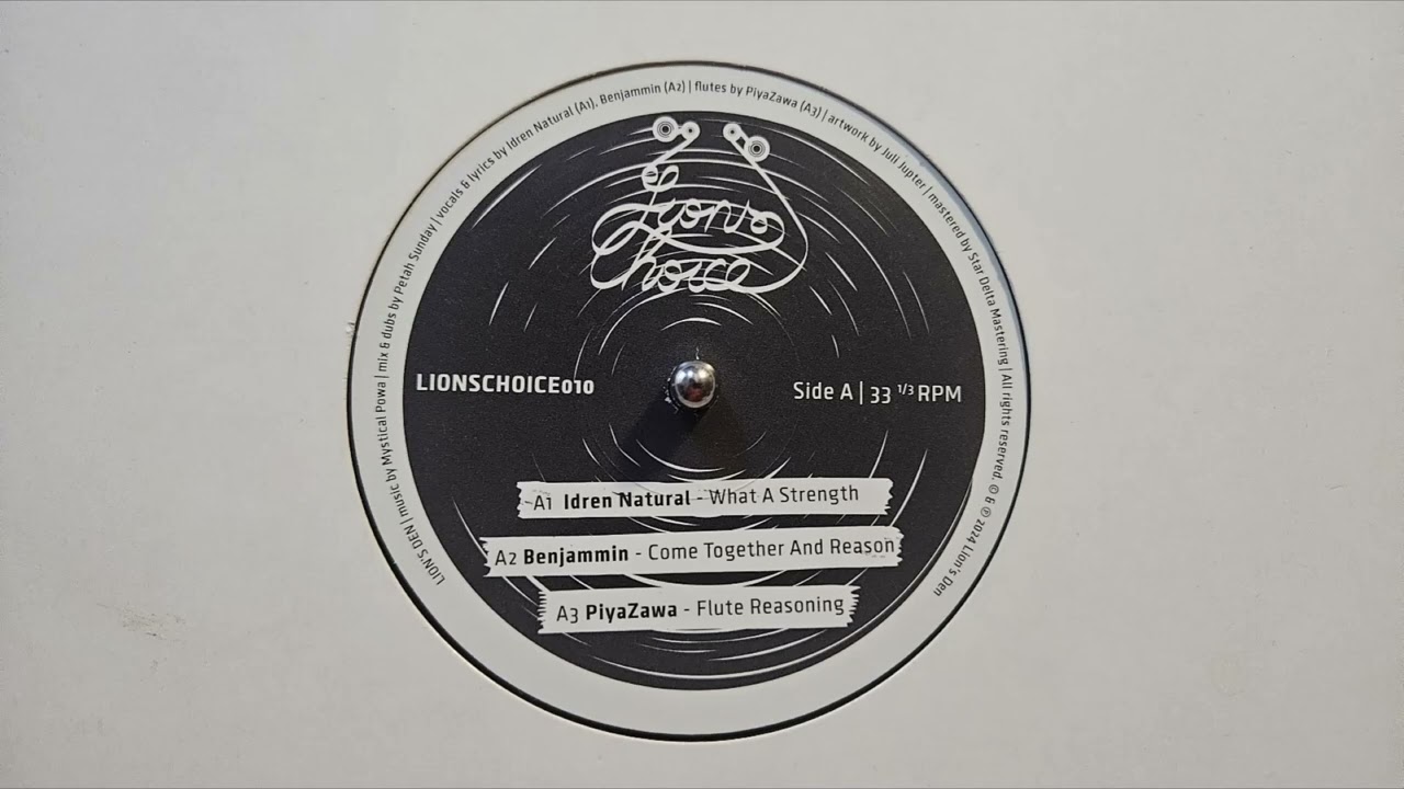 What A Strength – Idren Natural – Gathering Dub – Mystical Powa meets Petah Sunday – LIONSCHOIC010