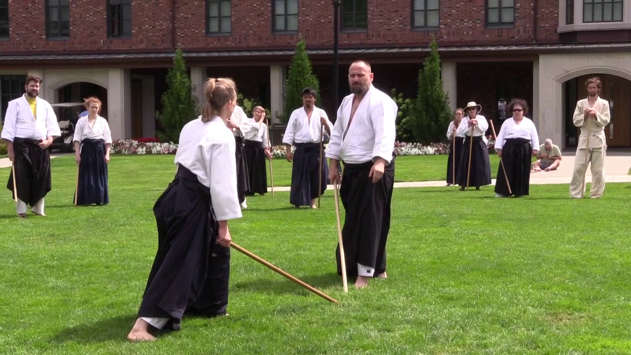 Birankai Aikido Summer Camp 2019 - P. Masztalerz, Shidoin, Class 2 - Weapons