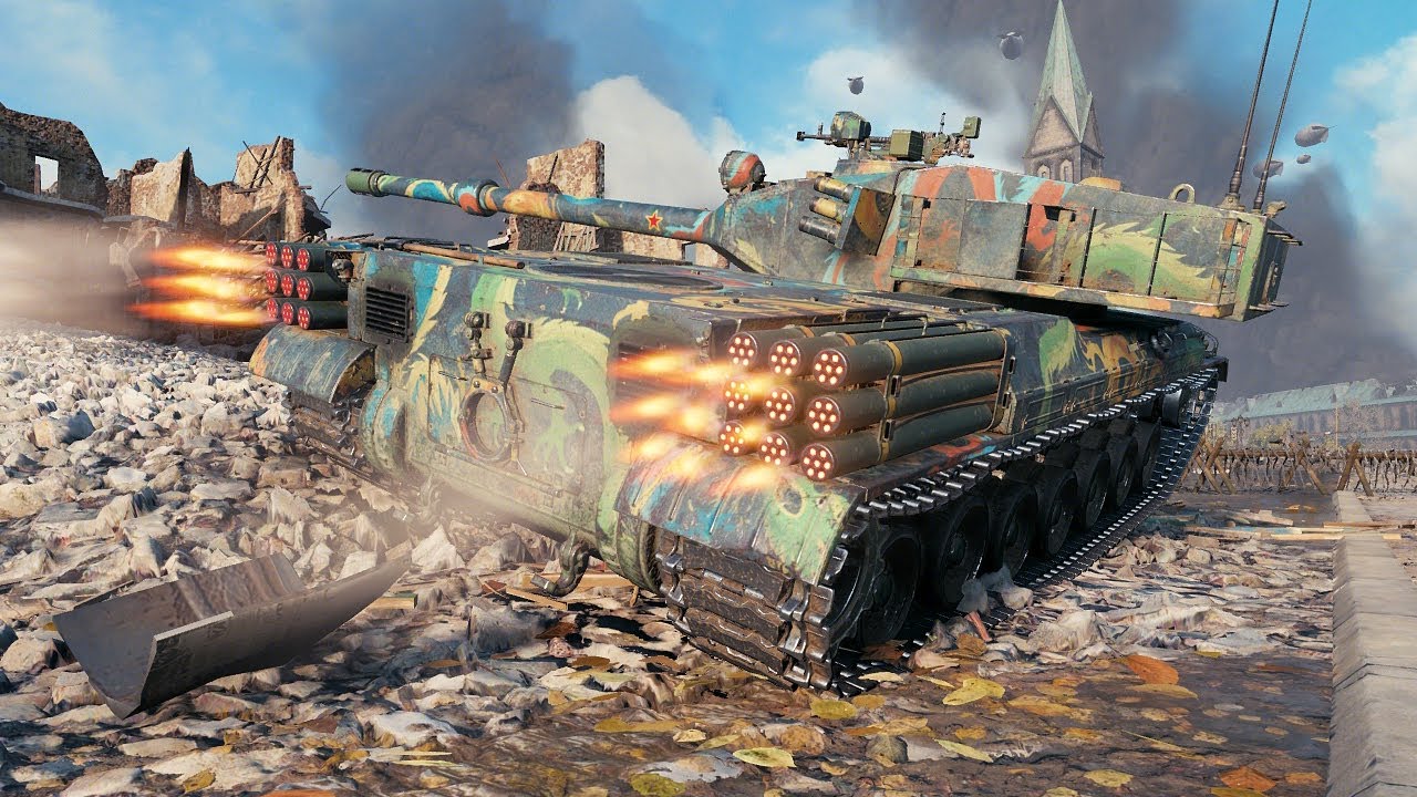 BZ-75 - 152-мм танк с ракетным ускорителем - World of Tanks