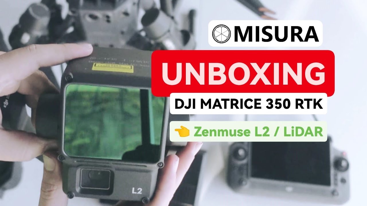 [UNBOXING 2025]🦅 DJI Matrice 350 RTK 🚁 | Zenmuse L2 LiDAR y Zenmuse P1 Oblique