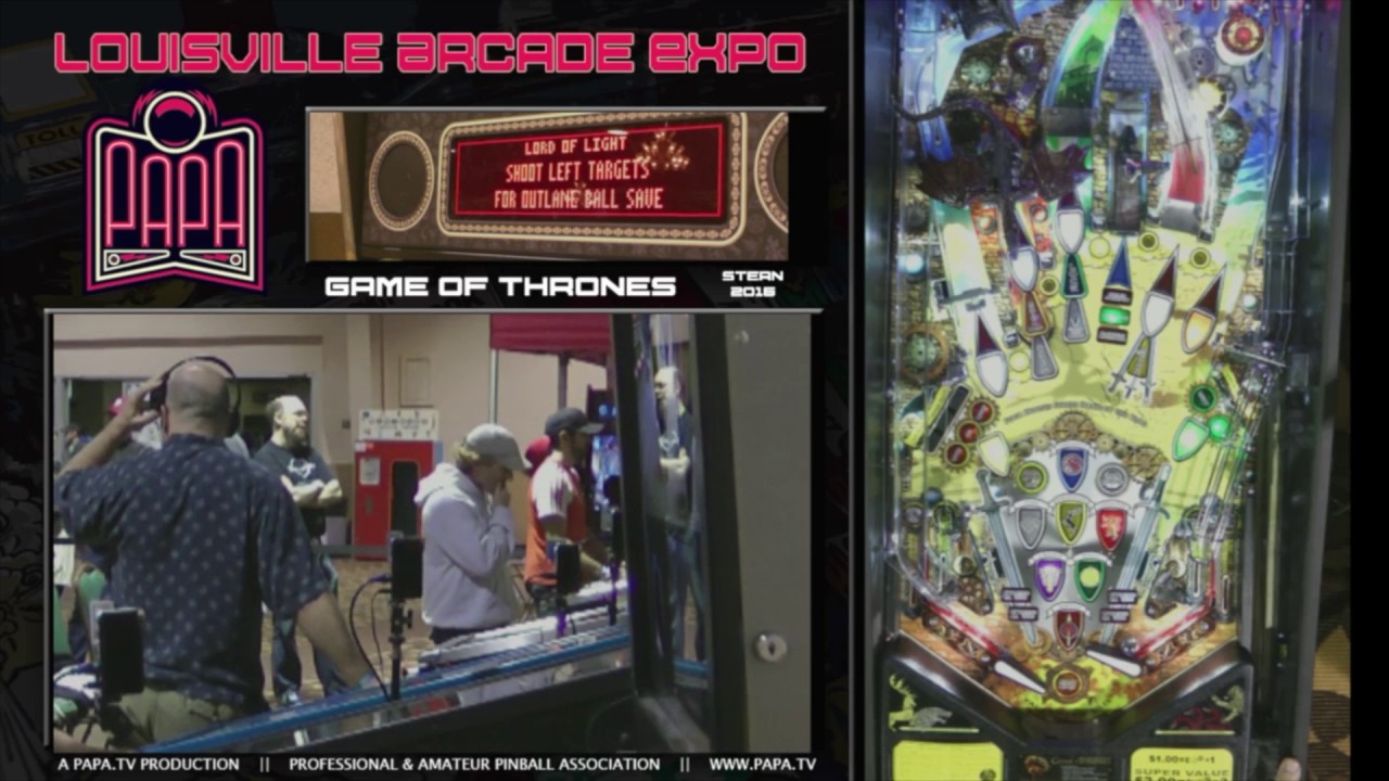 2016 Louisville Arcade Expo Pinball Tournament