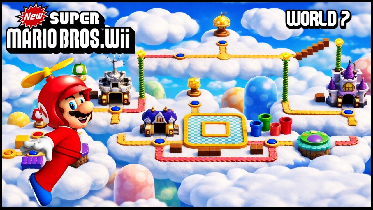 NEW SUPER MARIO BROS WII WORLD 7 ENFRENTADO LUDWING