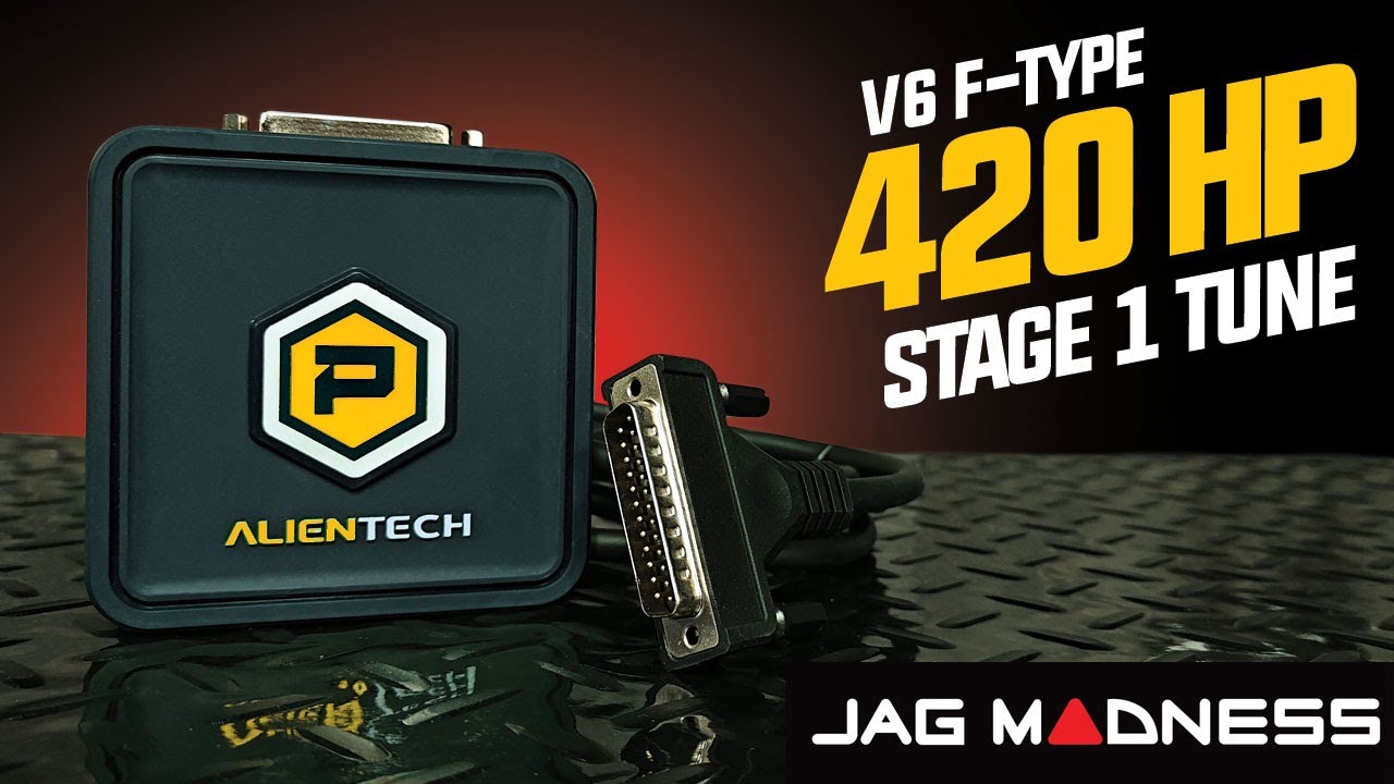 Настройка Stage 1 мощностью 420 лошадиных сил для Jaguar V6 F-Type | JAG MADNESS