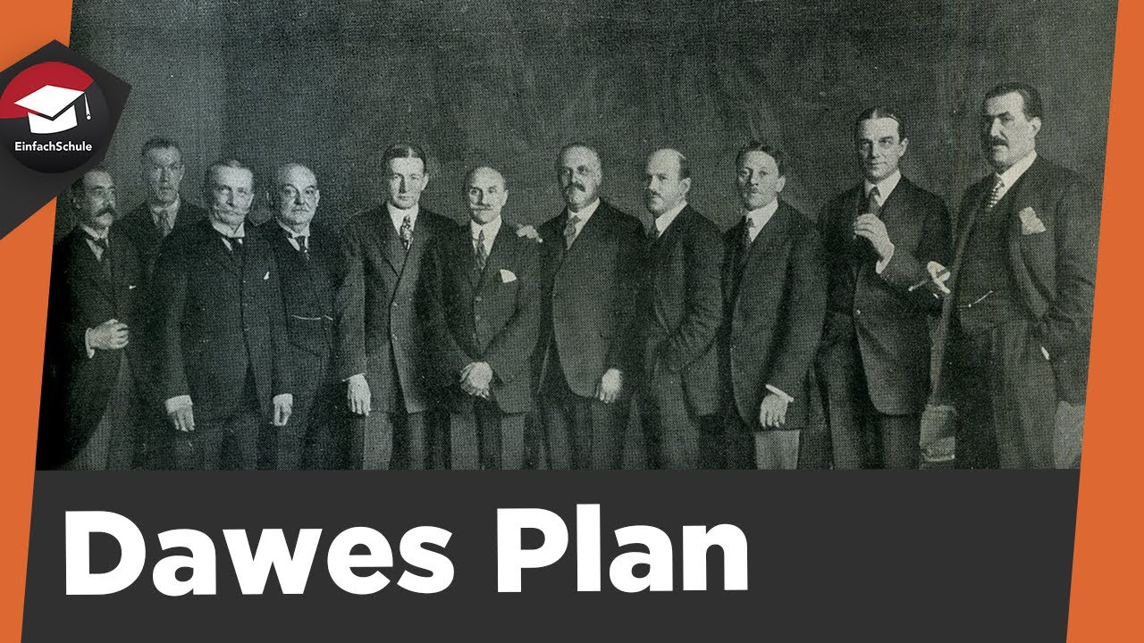 Dawes Plan einfach erkl&auml;rt - Vorgeschichte, Inhalt Dawes Plan, Folgen - Zusammenfassung Dawes Plan!