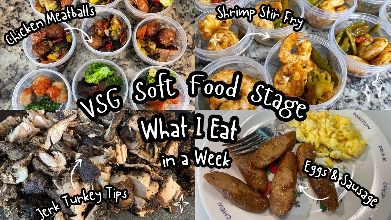 VSG Journey | VSG Meal Prep | Week 5 Post-Op | Bariatric Surgery | Gastric Sleeve | Soft Food