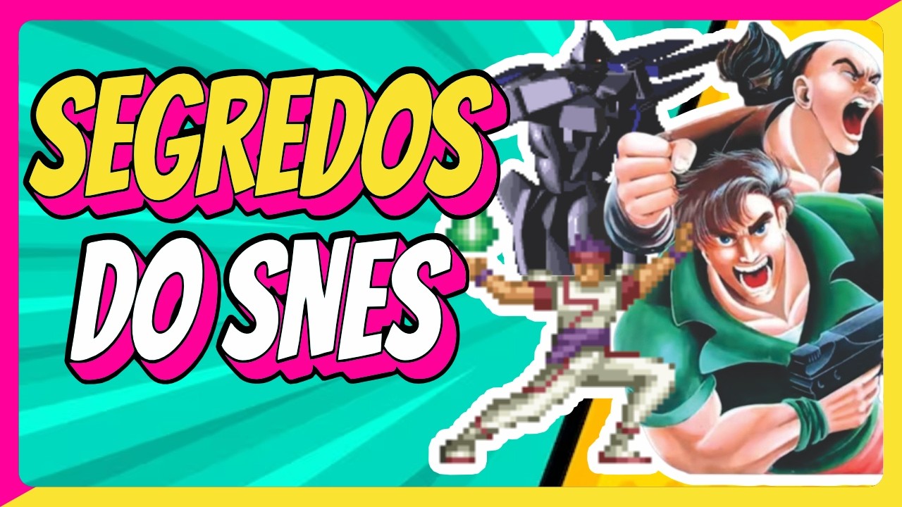 Jogos do SNES que NINGUÉM Fala