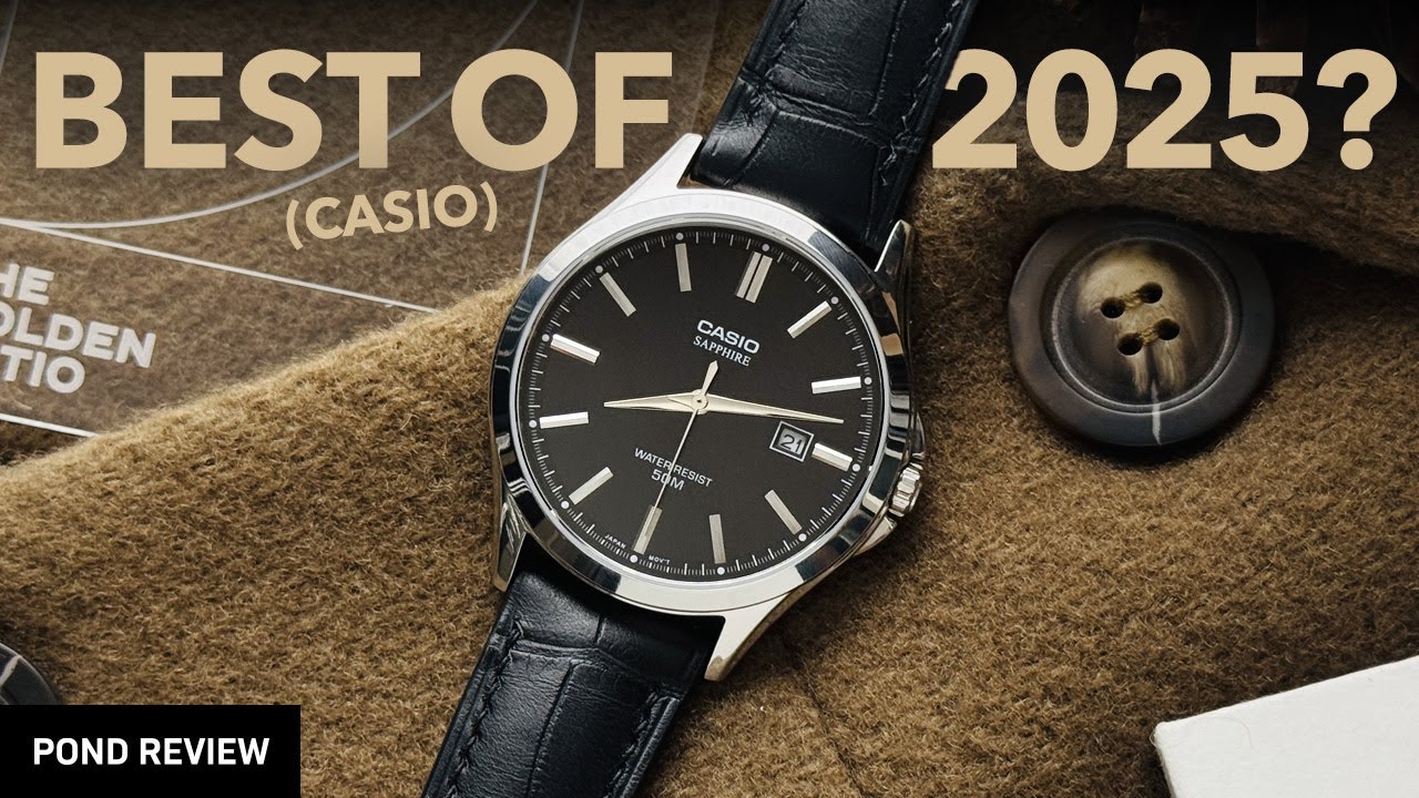 นาฬิกาหลักพันสวยหลักแสนมาอีกแล้ว! Casio Sapphire MTS-115D-1A