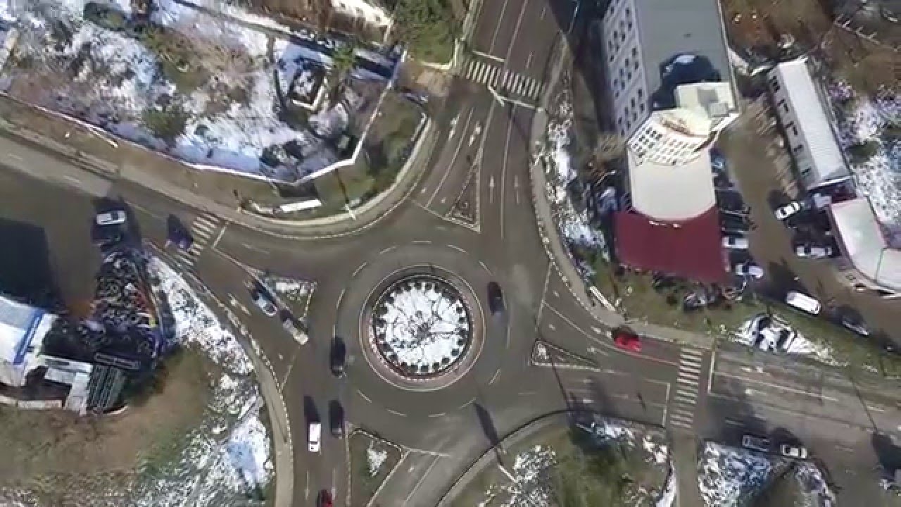botosani iarna 2016 Filmare aeriana