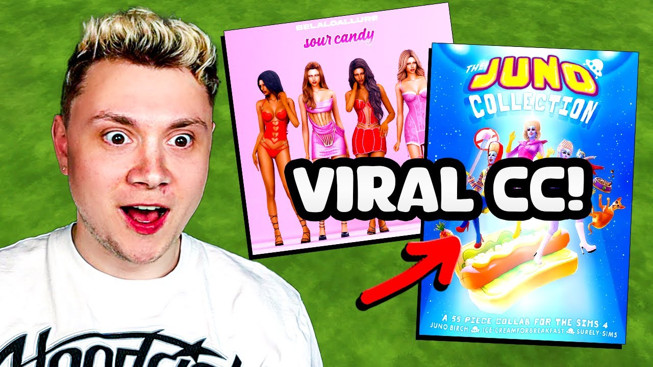 Downloading VIRAL Sims 4 custom content!