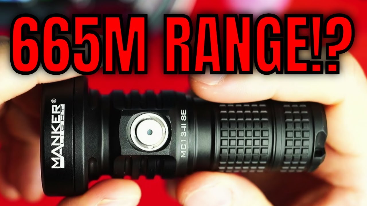 This Flashlight Just Changed the Game! Manker MC13 II SE