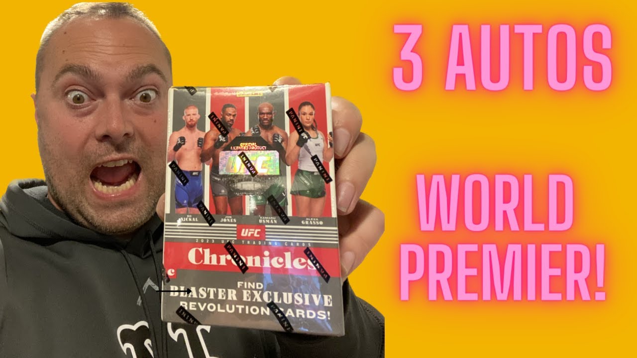 МИРОВАЯ ПРЕМЬЕРА - 2023 UFC CHRONICLES BLASTERS RIP! 3 АВТОМОБИЛЯ!