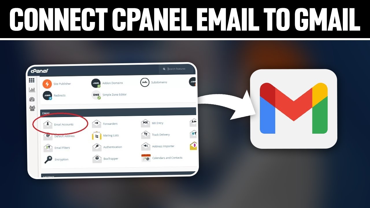 Как подключить почту cPanel к Gmail 2025! (Полное руководство)