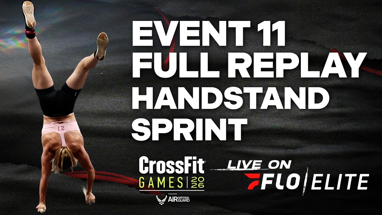 CrossFit Games 2026, индивидуальный зачет среди женщин, событие 11: повтор | Спринт на руках