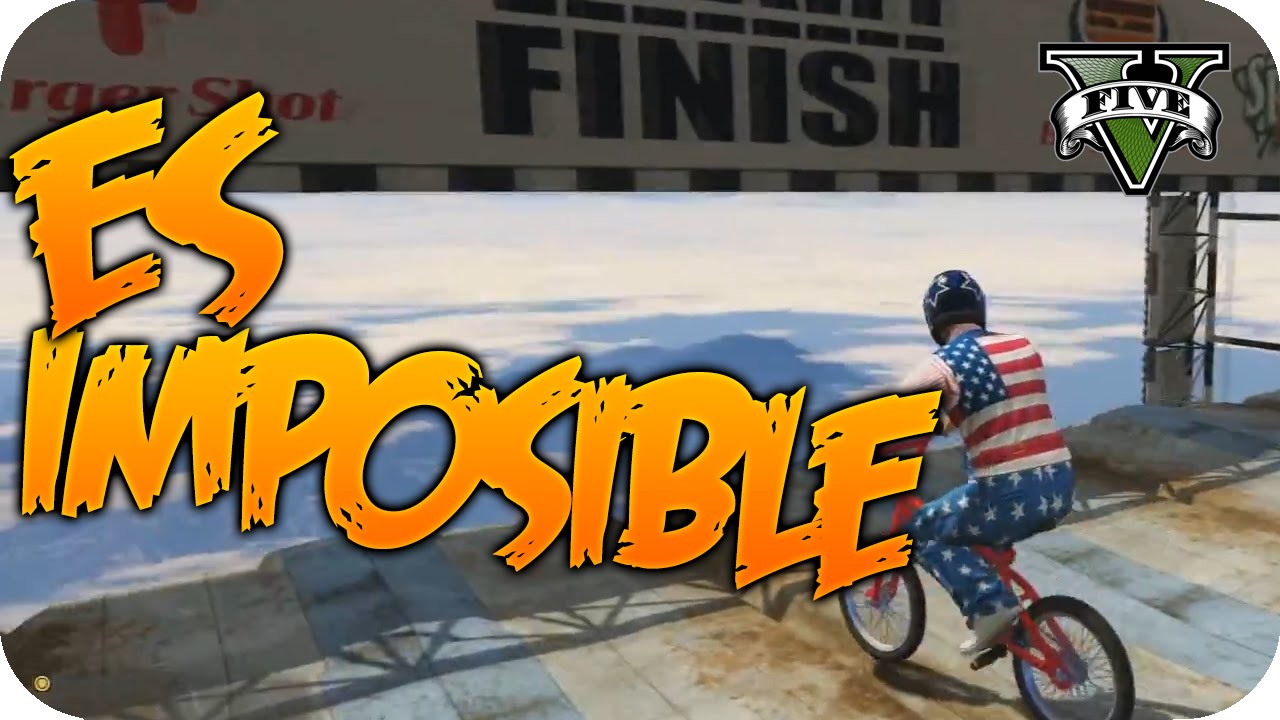 LLEGAR AHI ES IMPOSIBLE!!! #288 | GTA V ONLINE IMPOSSIBLE RACE c/AMIGOS | Flowstreet