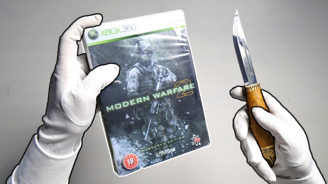 MW2 HARDENED EDITION UNBOXING! Call of Duty Modern Warfare 2 Gameplay Collector's Copy