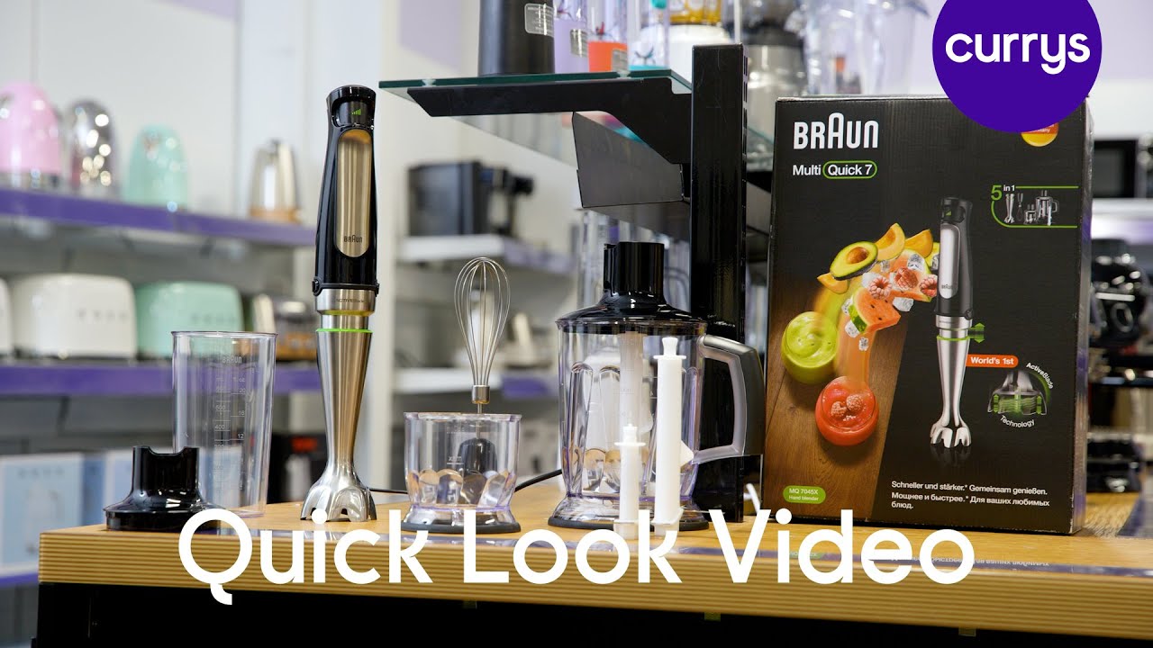 BRAUN MultiQuick 7 MQ7045 Hand Blender - Quick Look