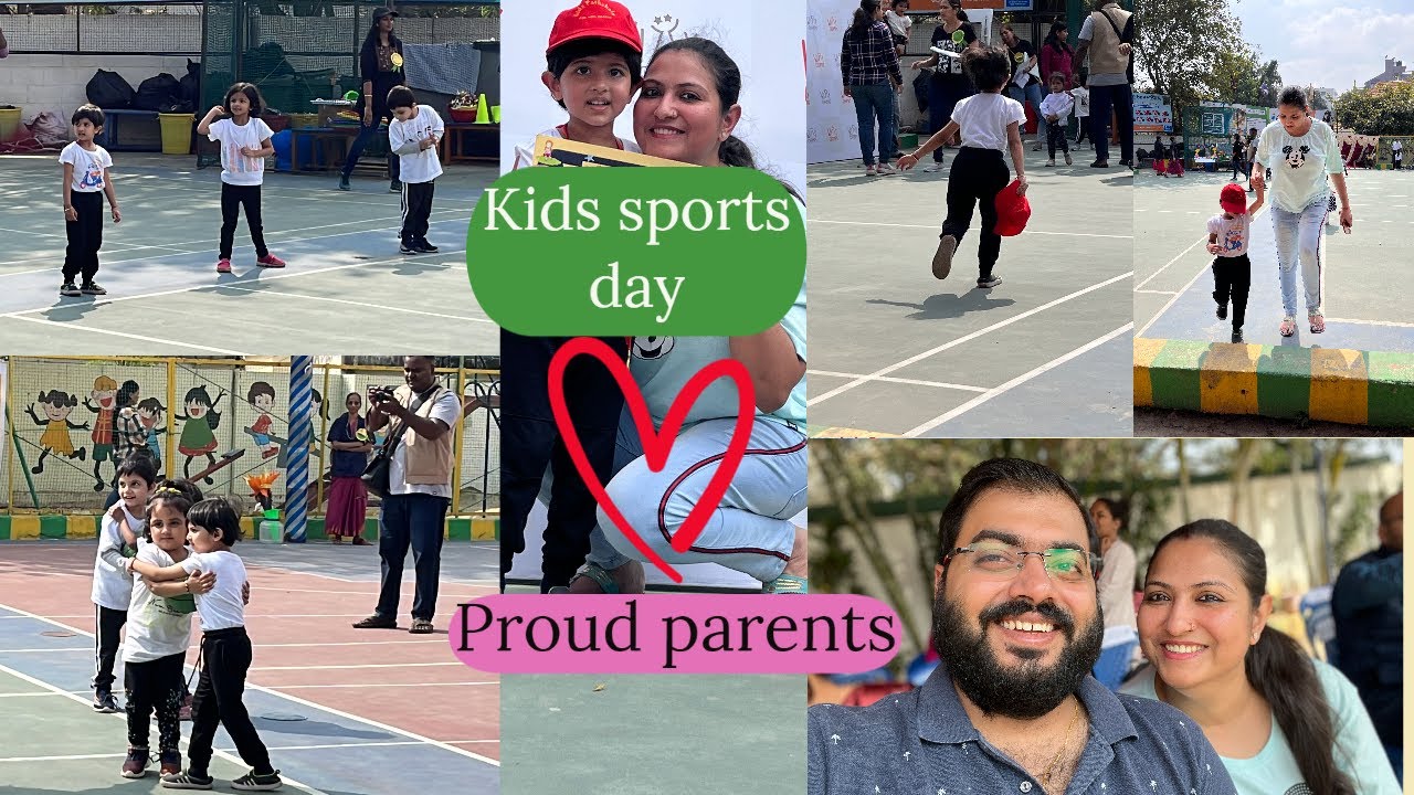 My child first sports day | Preschool sports day | Proud moments for parents | #priyasnest #sports