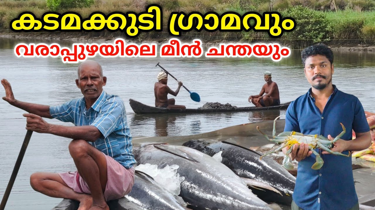 കടമക്കുടി, നഗരത്തിനുള്ളിലെ ഗ്രാമം | Kadamakkudy Islands | Varapuzha Fish Market