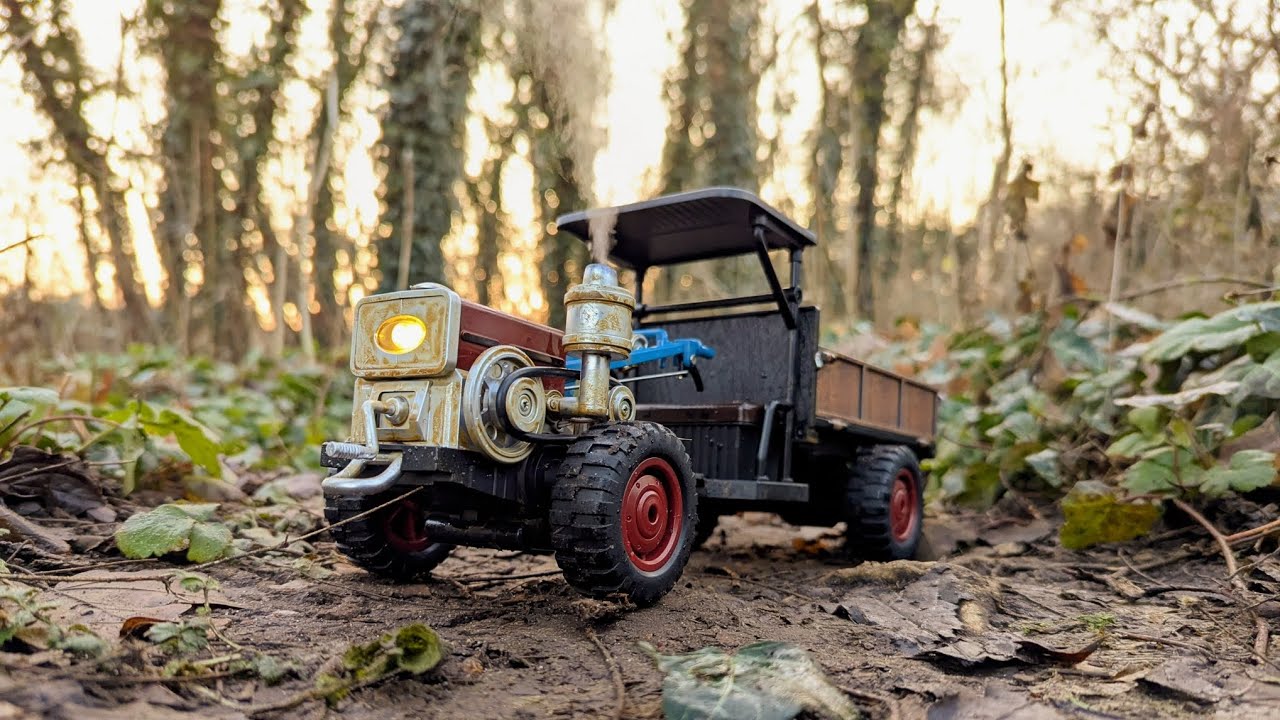 Rc JJRC Traktor   Smoky First Testrun 