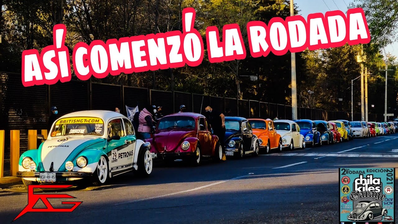 2do. aniversario de Chilakiles Garage_asi comenz&oacute; la rodada 2da parte #chilakilesgarage #eduardag