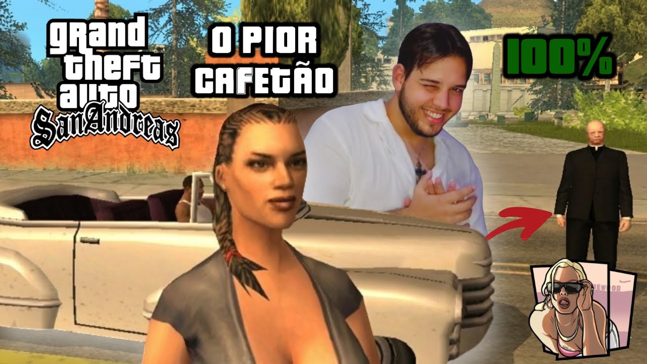 SENDO O PIOR CAFETÃO DO GTA SAN ANDREAS ANTES DA PRIMEIRA MISSÃO!