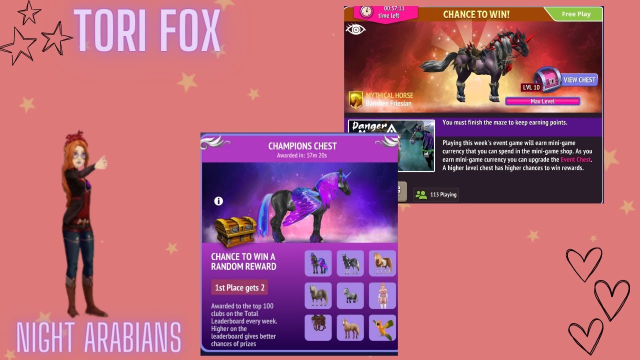 Club Chests, Level 10 Event Chest, and Fun Times! -Horse Riding Tales-