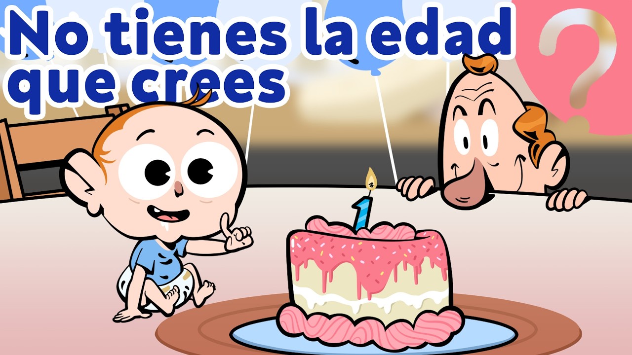 ¿Cuál es tu edad verdadera? 👶🏻🧑🏻👵🏻