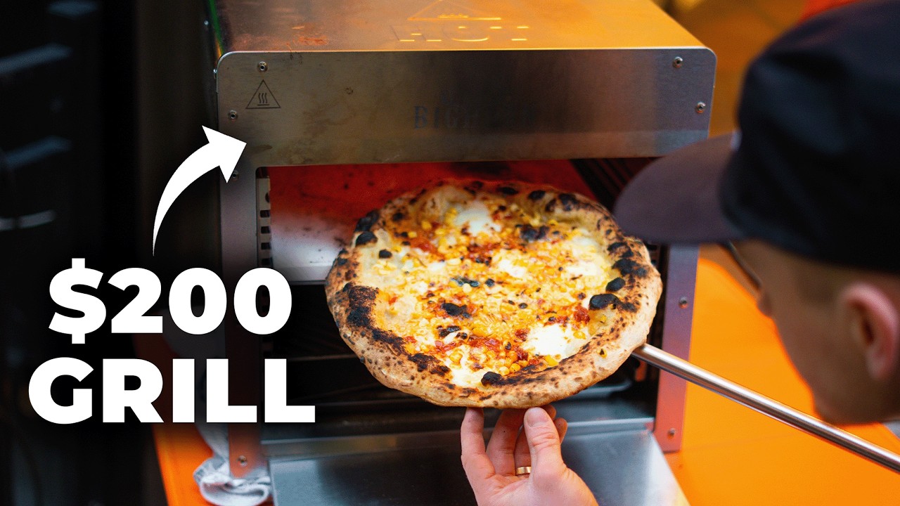 Czy ten niedrogi grill jest lepszy niż piec do pizzy?