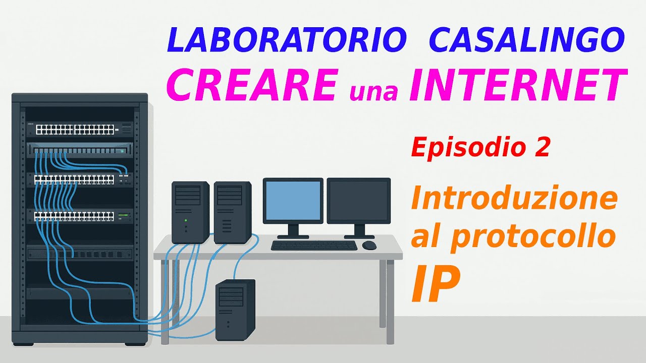 Laboratorio pratico di internet con Debian - 02 reti locali, reti di reti e protocollo ip