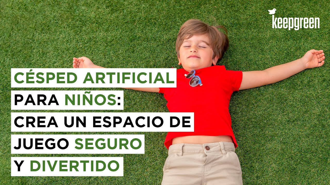 👶C&eacute;sped artificial para NI&Ntilde;OS seguro y divertido