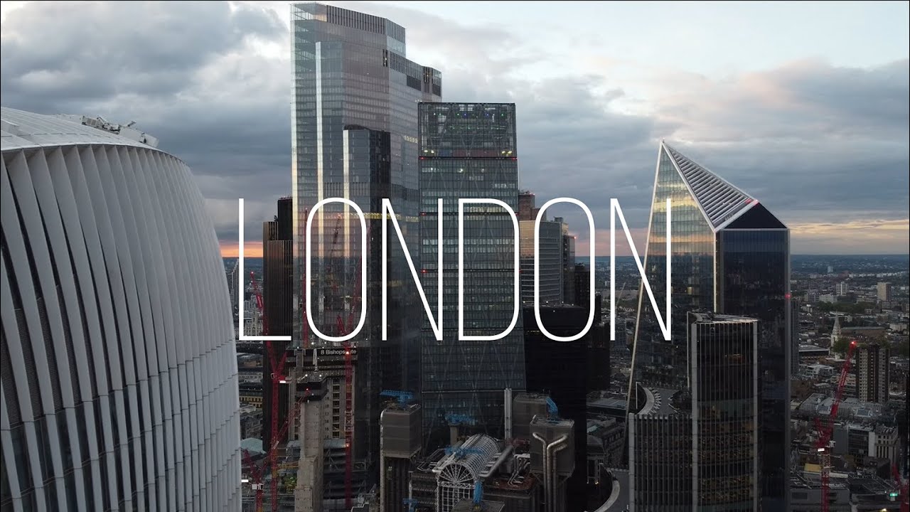 London Aerial view 2021 | DJI Mini 2 |GoPro HERO 9 BLACK | Cinematic 4K60 footage