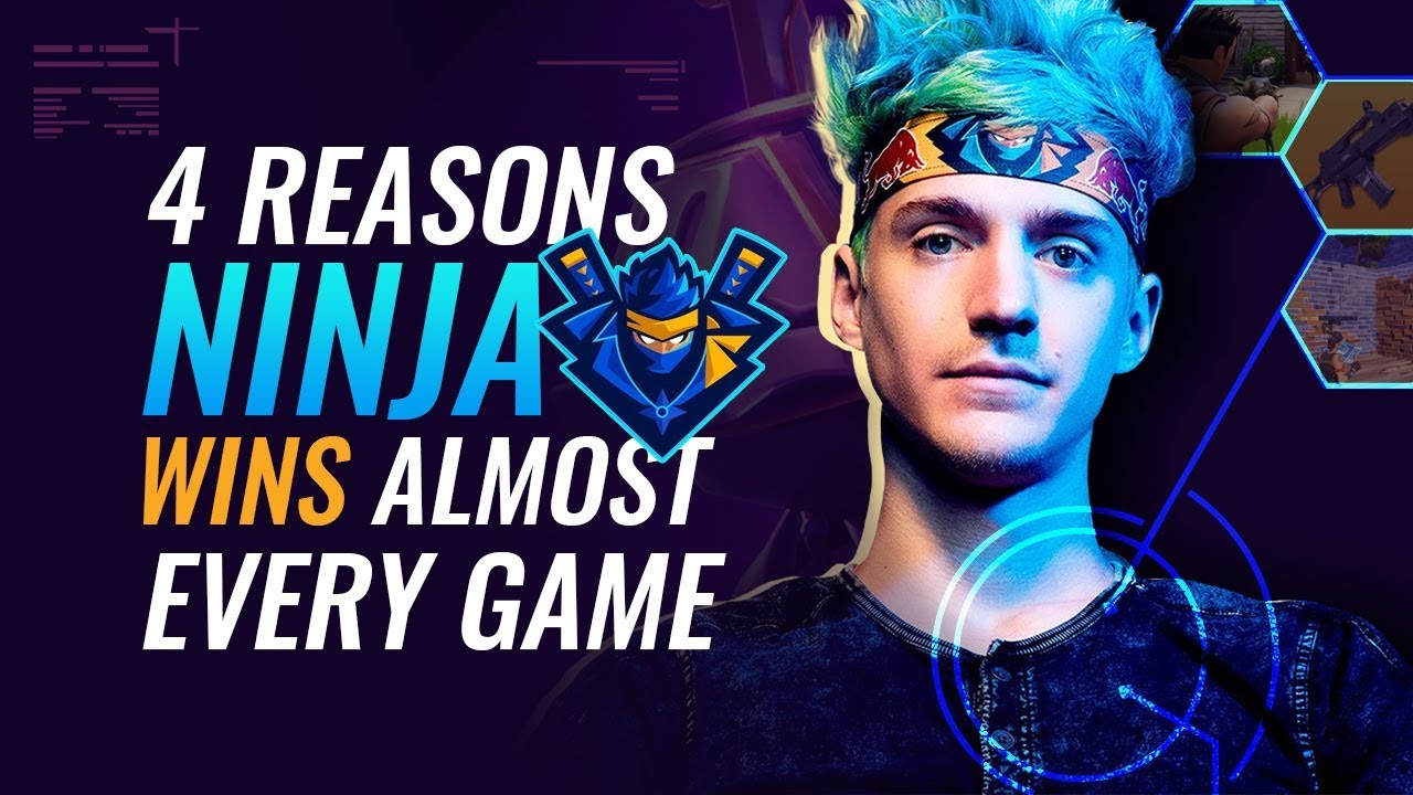 4 Reasons Ninja WINS almost EVERY game