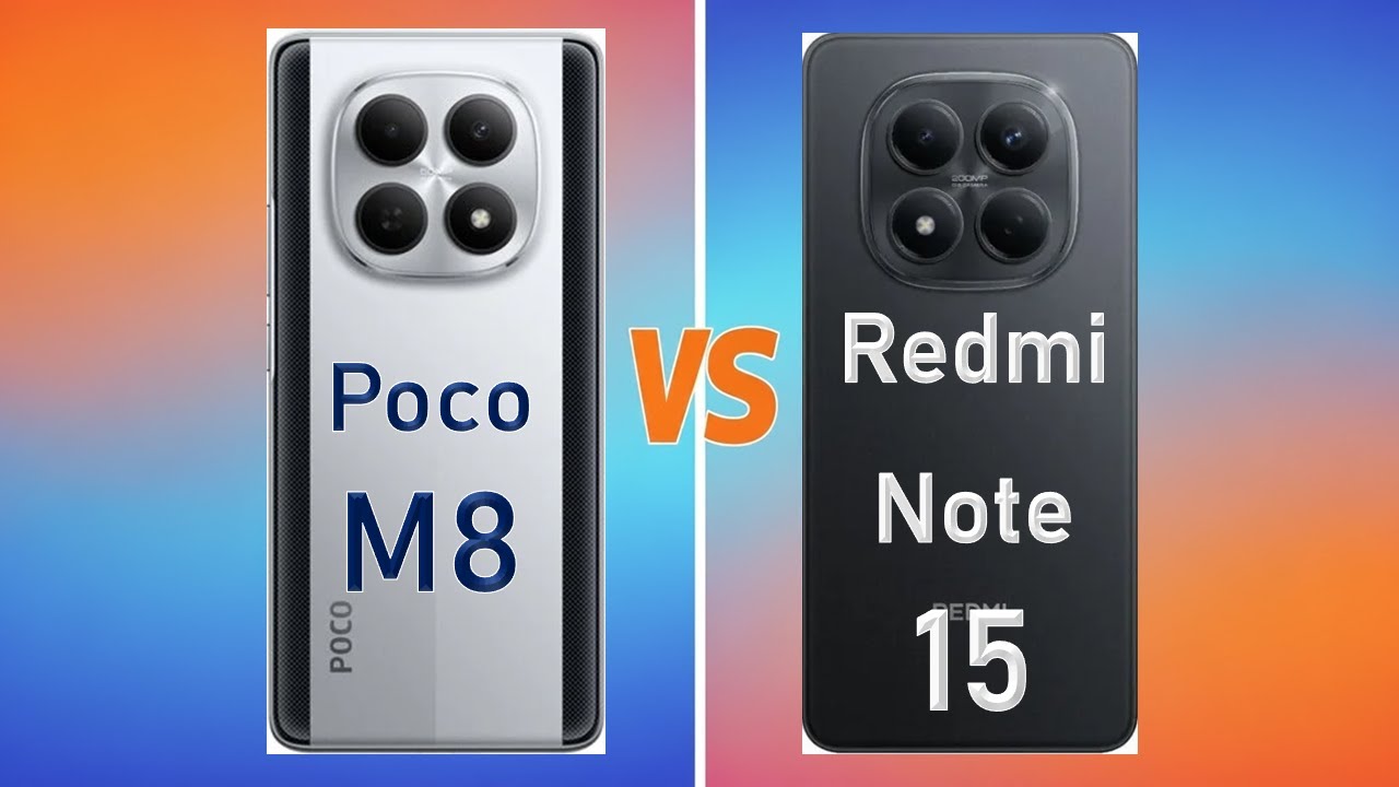 Redmi Note 15 5G vs Poco M8 5G