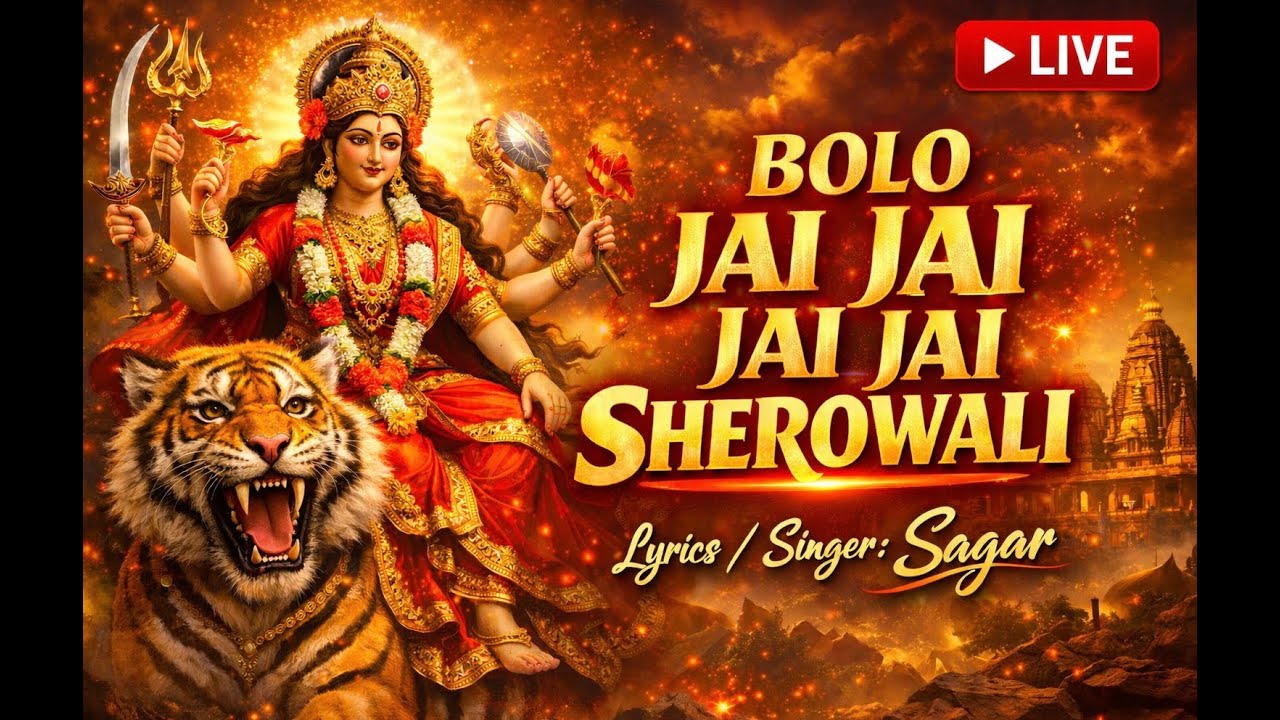 BOLO JAI JAI, JAI JAI SHEROWALI (SAGAR) #bhajan #hindibhajan #matabhajan #music #livebhajan #live