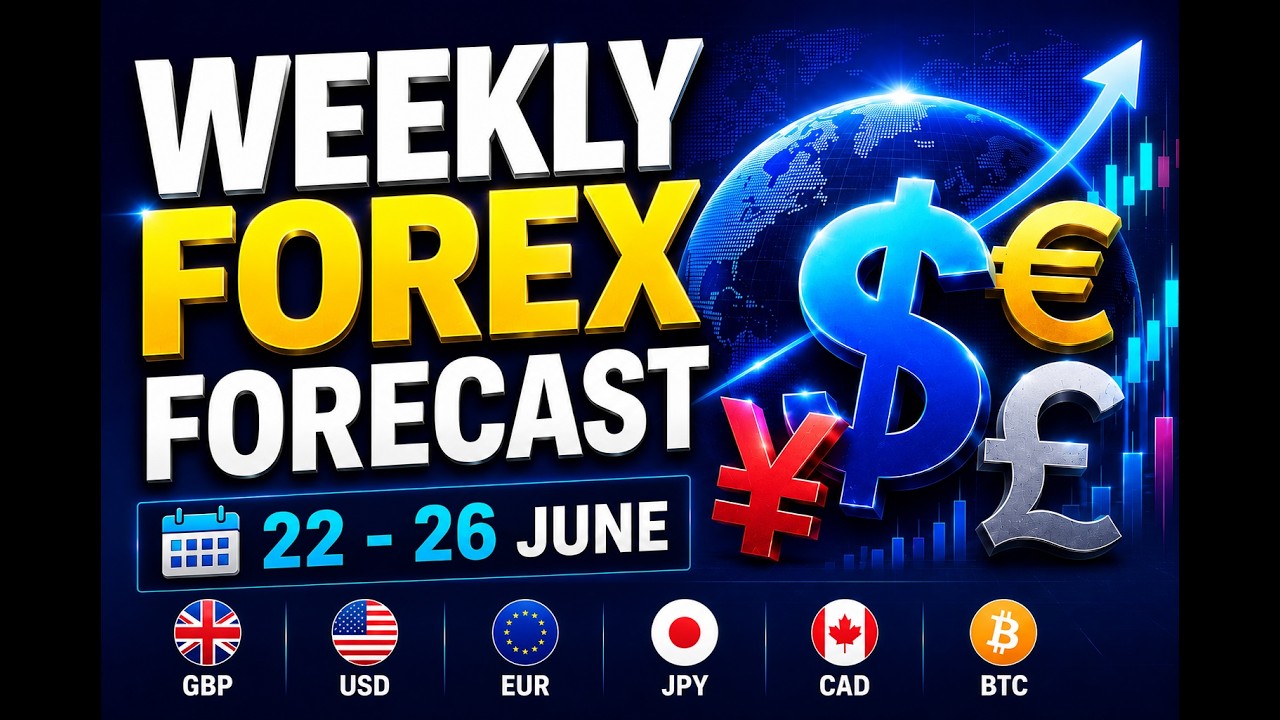 🟩 Weekly Forex & Bitcoin Forecast | Major Signals (22 - 26 JUNE)
