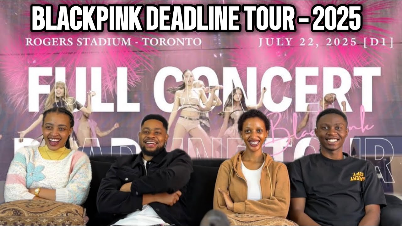 Our Reaction To BLACKPINK FULL CONCERT IN TORONTO [DEADLINE WORLD TOUR 2025 ROGERS STADIUM DAY 1]