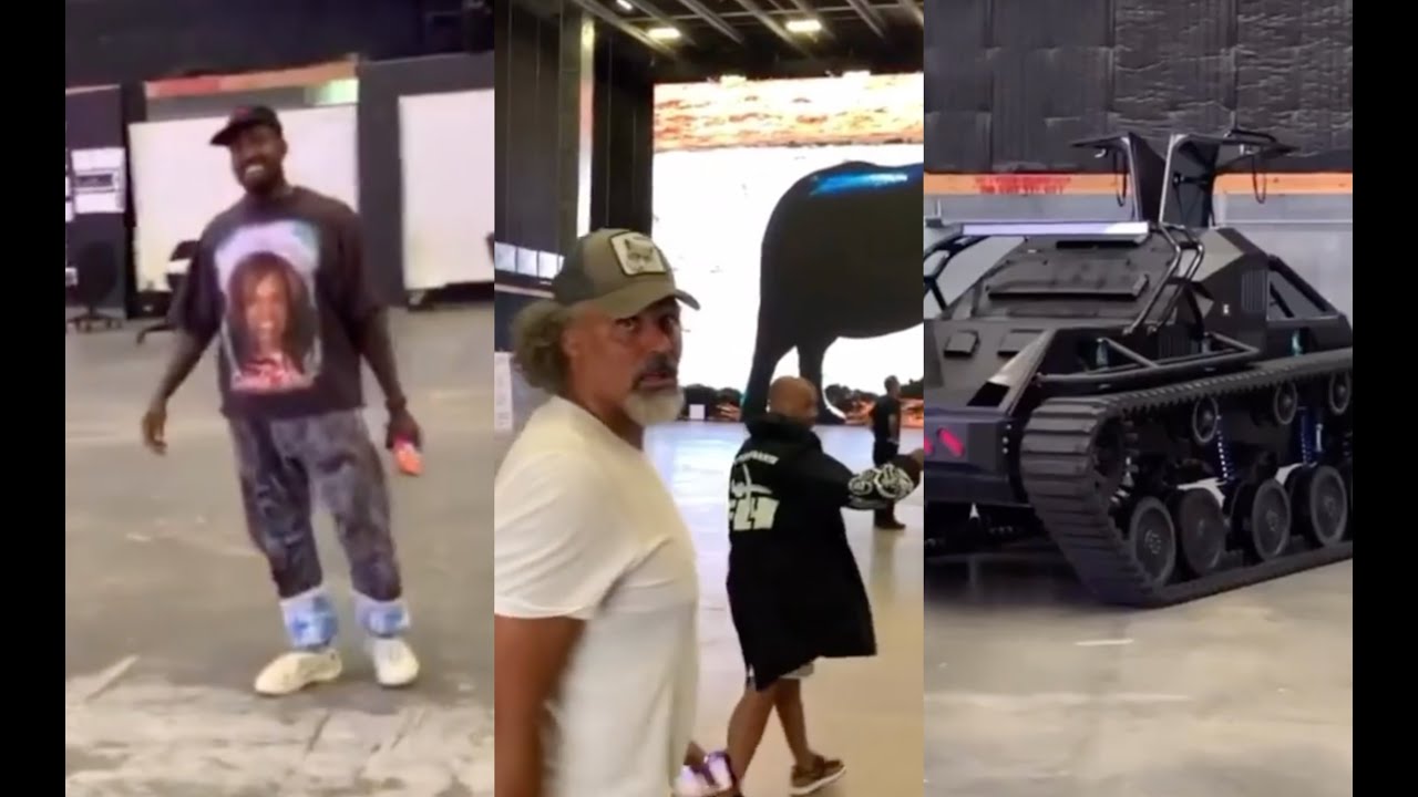 Kanye West Gives Saint Jhn And Rick Fox A Tour Of His Estate